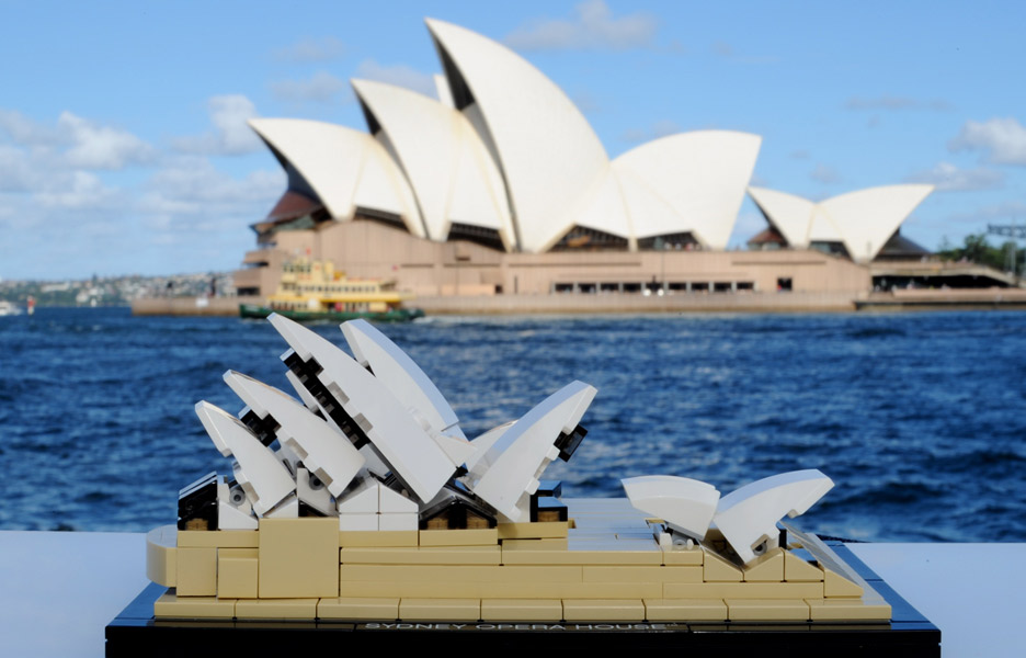 Sydney’s ‘House’ in Lego