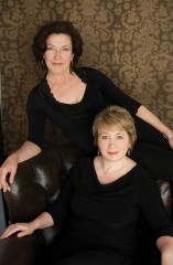 Halcyon's Alison Morgan and Jenny Duck-Chong.