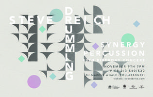 Synergy Celebrates Its 40th With Reich’s ‘Drumming’