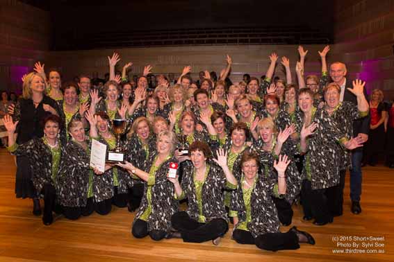 Coastal A Cappella Wins Short + Sweet Voices Festival