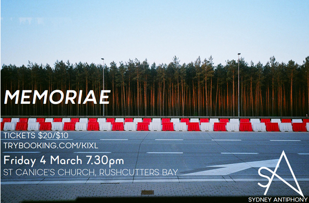 Sydney Antiphony Performs Memoriae