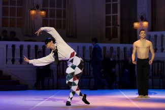 Chengwu Guo and Kevin Jackson in Nijinsky. Image Wendell Teodoro