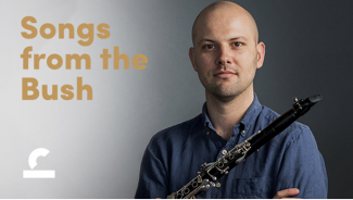 Omega Ensemble's clarinetist David Rowden