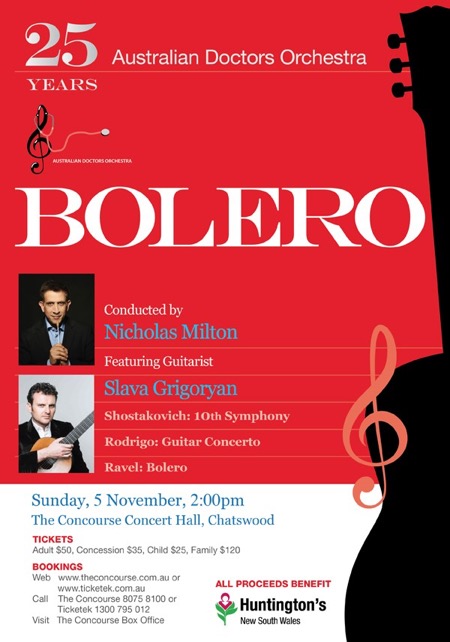 Australian Doctors Orchestra 25th Anniversary Concert Supports Medical Charity