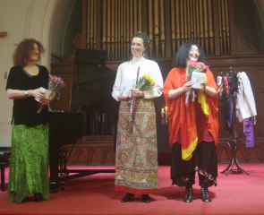 Tamara-Anna Cislowska, Sally Walker and Elena-Kats Chernin in Twilight Musical Dialogues - Russia