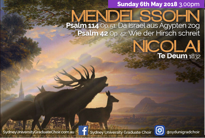 Romantic Sacred Music From Sydney University Graduate Choir And Orchestra