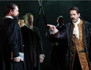 Richard Anderson and Giorgio Caoduro in Opera Australia’s 2018 production of Lucia di Lammermoor at the Sydney Opera House Photo credit: Prudence Upton