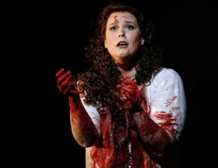 Jessica Pratt as Lucia in Opera Australia’s 2018 production of Lucia di Lammermoor at the Sydney Opera House Photo credit: Prudence Upton