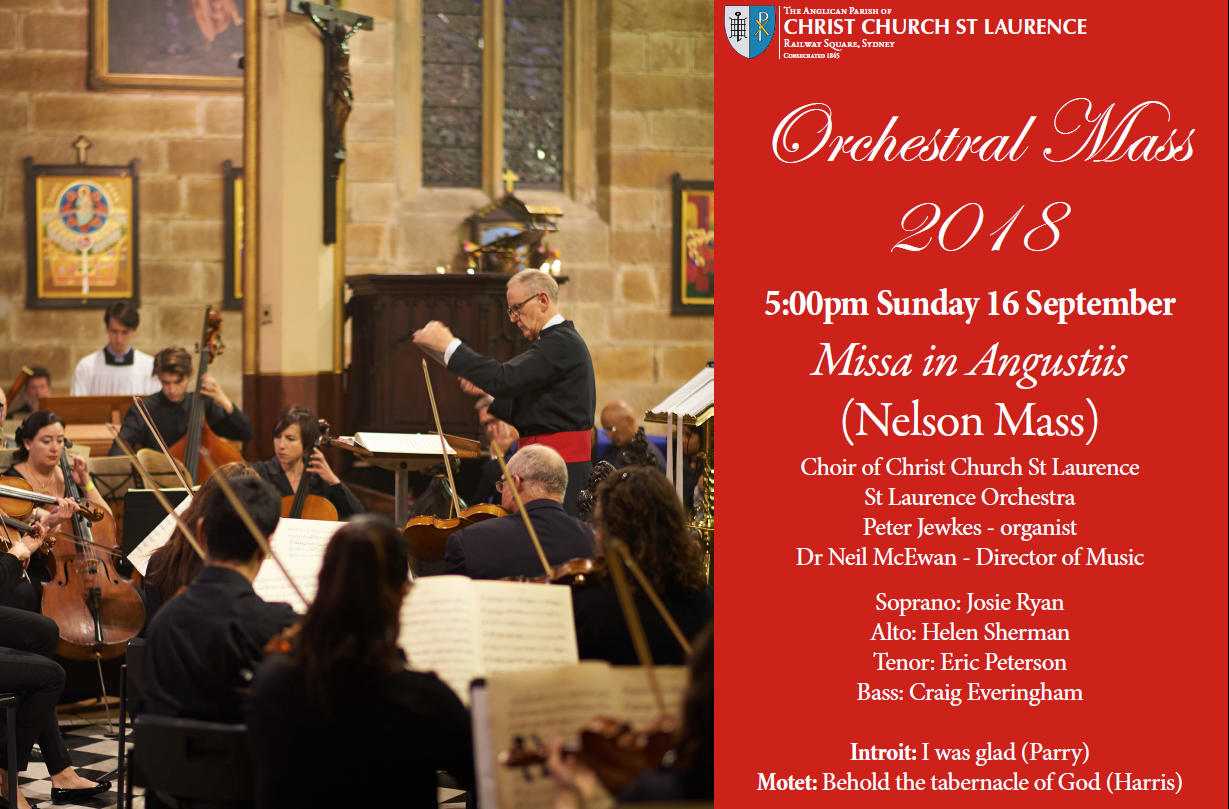 Orchestral Mass Marks Dr Neil McEwen’s Farewell Performance At Christ Church St Laurence