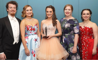 The 2018 Mathy Award finalists: Tristan Entwhistle, Cleo Lee-McGowan,Zoe Drummond, KAtherine McIndoe and Pasquale Orchard.