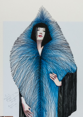 Costume for Cio-Cio San by Jennifer Irwin. Opera Australia's Madama Butterfly Winter 2019. 