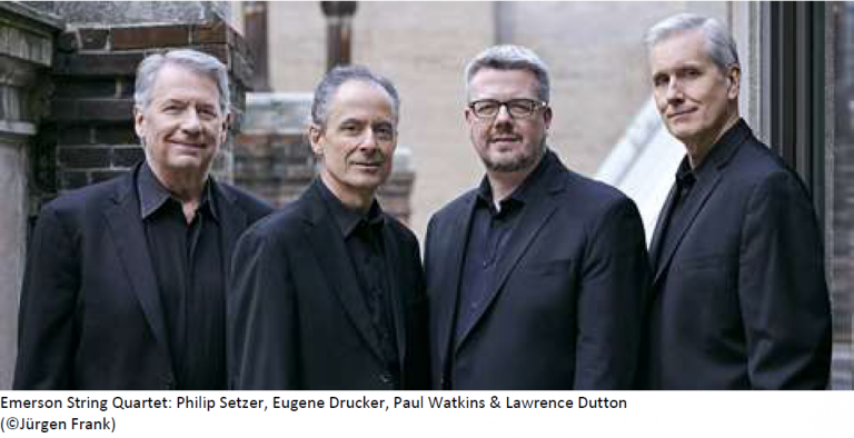 Emerson Quartet Returns As Musica Viva Farewells Carl Vine AO