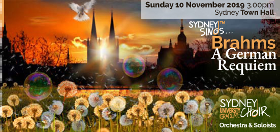 Sydney University Graduate Choir Performs Brahms’ Requiem