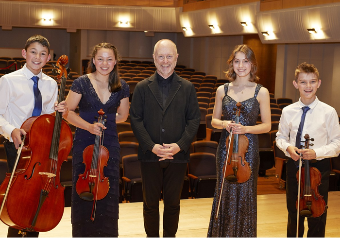 Cousin Quartet Win Musica Viva’s Inaugural Strike A Chord National Chamber Music Championship