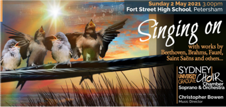 Sydney University Graduate Choir Sings On