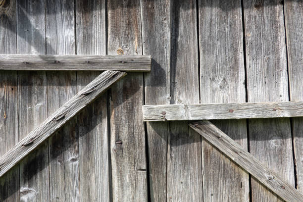 old wooden gate
