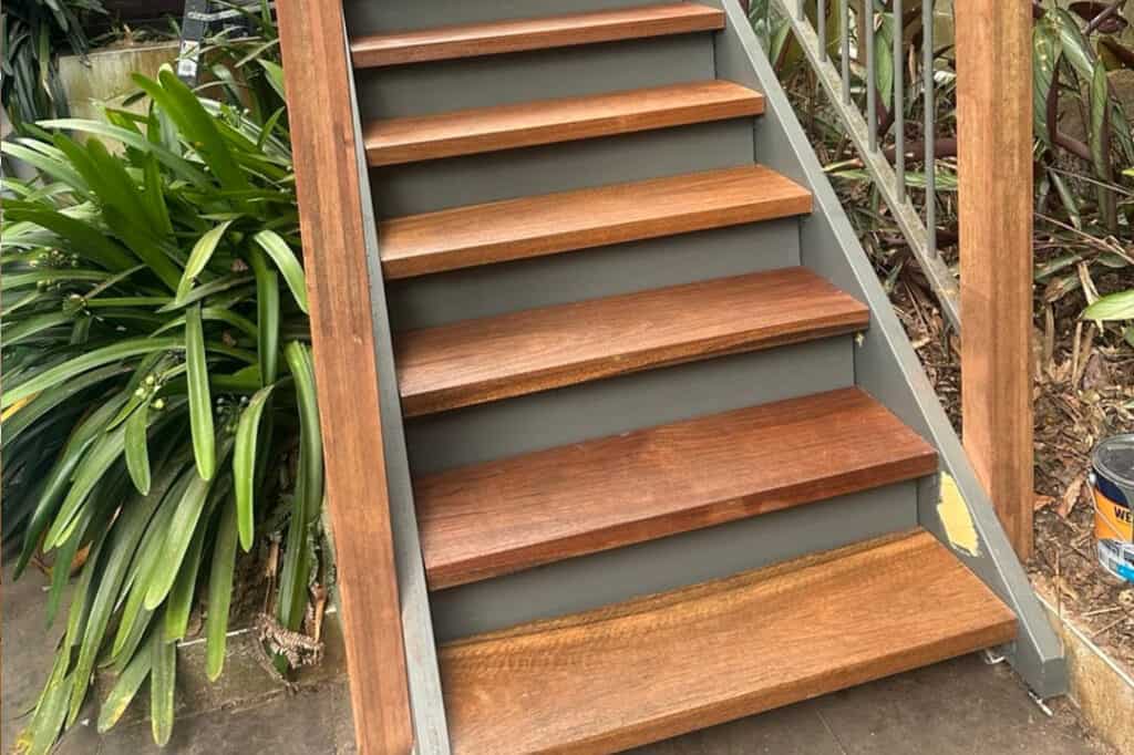 timber staircase