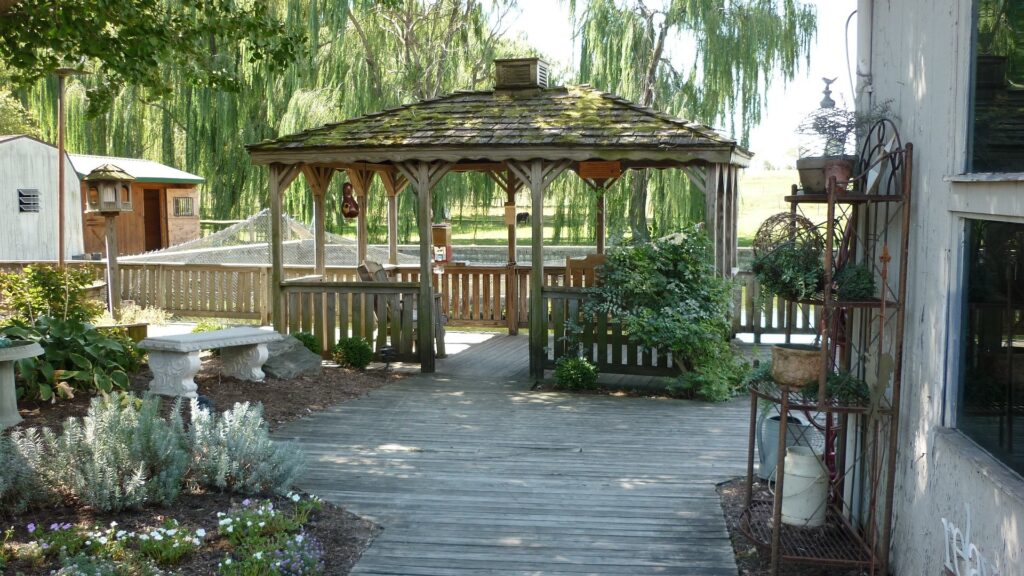 image of a pergola
